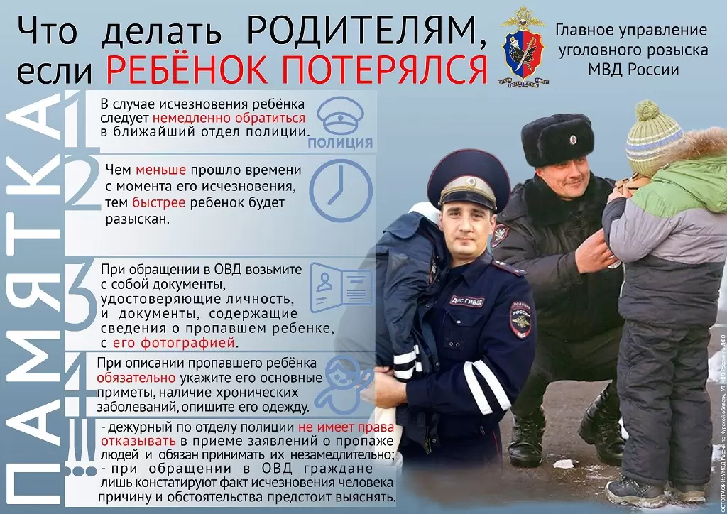 Что делать РОДИТЕЛЯМ если РЕБЁНОК ПОТЕРЯЛСЯ